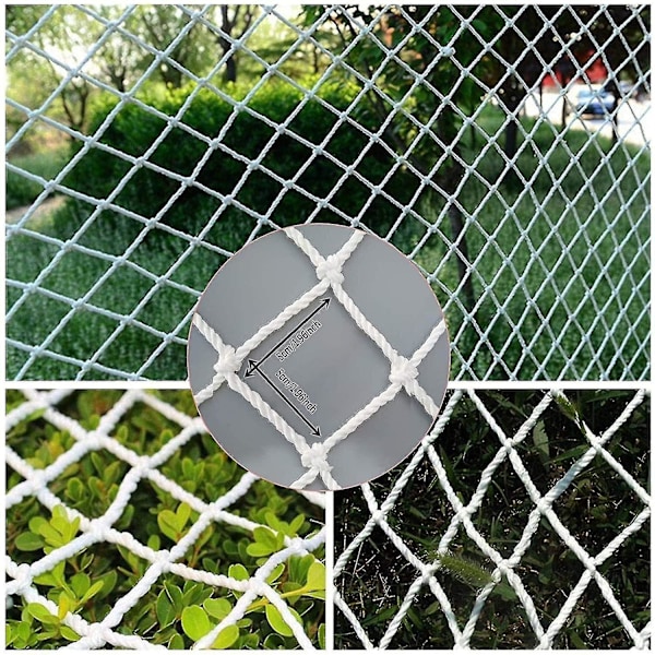 Barnesikringsnett Bygge tau mot fallende nett Nylon Balkong Vinduer Trappebeskyttelse Sikker gjerde Baby Hund 1.5x6m