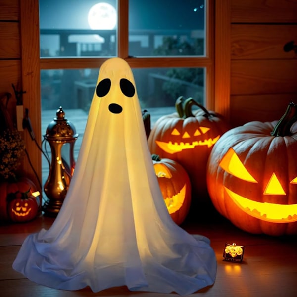 65 Tuuman Pelottavat Halloween-Haamuvalot, Ulkotilojen Halloween-Koriste Jouluvaloilla C