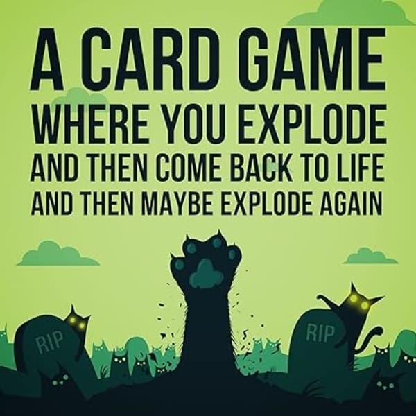 Exploding Kittens Zombie Kittens - Kortspill for voksne og tenåringer - Xin_ma