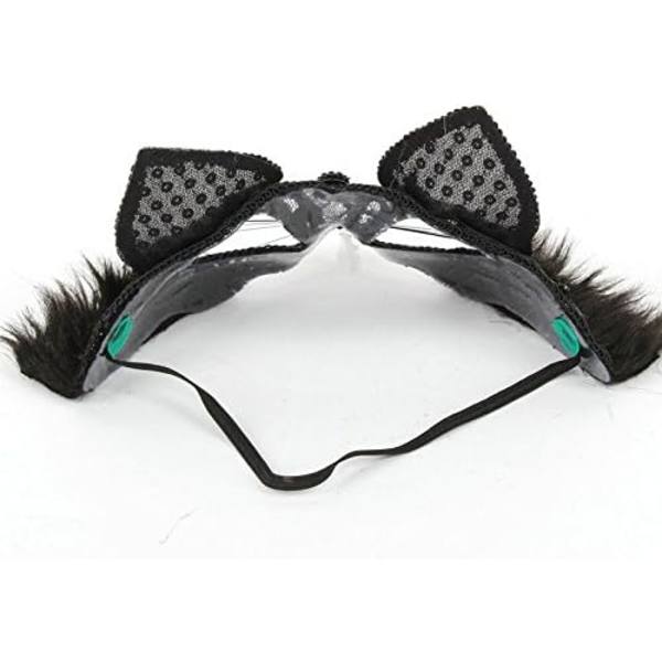 2 stk. Maskerade Festforestillinger Spids Kattemaske