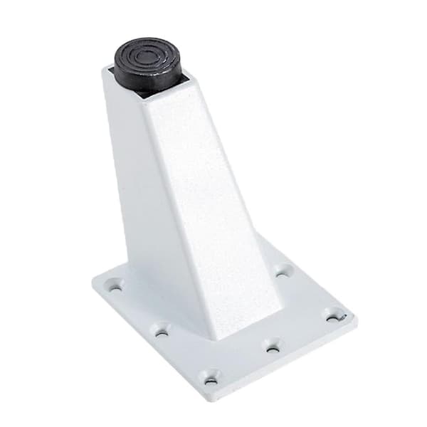 Sæt med 4 hvide møbelben i aluminiumslegering, sofasokler, 9 cm_max
