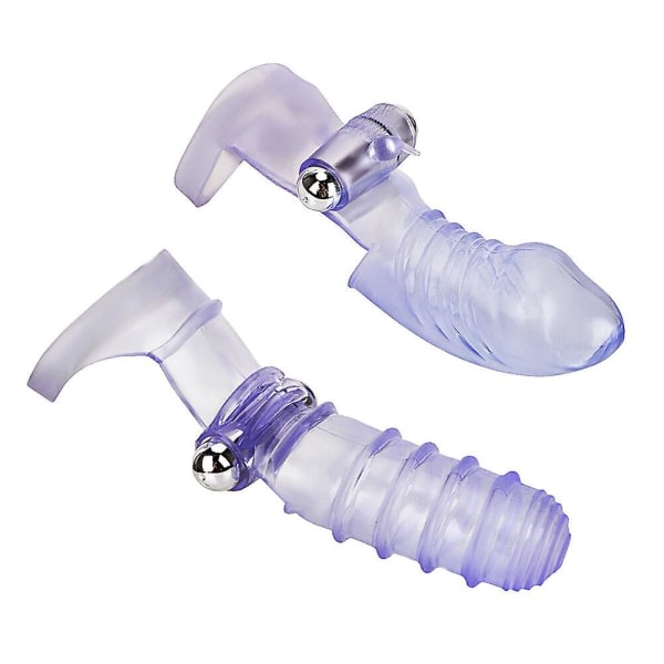SQBB Kvinnlig Strap-on Finger-Vibrator Sexuell Stimulator Dildo_g Spot_massager_leksaker- null ingen