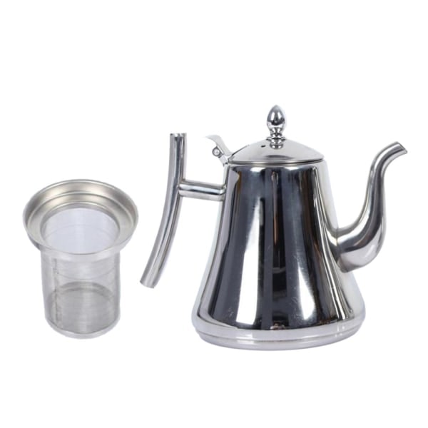 Vattenkokare i rostfritt stål med svanhals kaffekanna med filter 1,5L/2L 2,0L