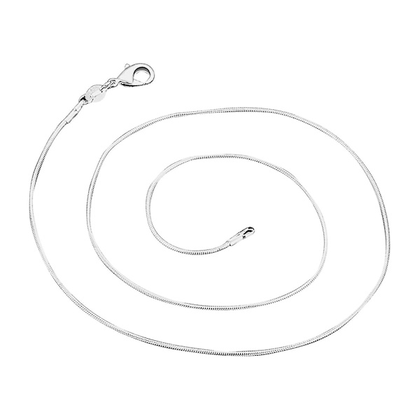 Mode för män och kvinnor Silverhalsband Tillbehör Ormkedjor Halsband
