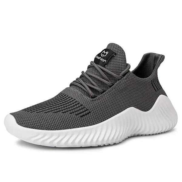 Andningsbara sneakers i mesh för män, lätta sportskor, avslappnade promenadskor, parskor, hög kvalitet,