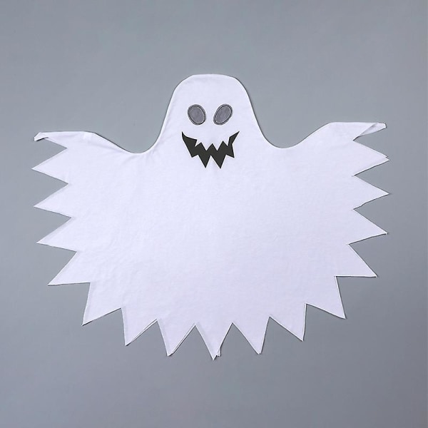 Halloween Spökdräkt För Barn Spökdräkt Med Pumpahink För Fest Cosplay Barn Pojkar Flickor Trick Or Treating Längd 85cm Vit