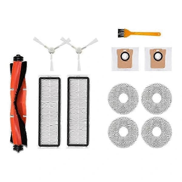Passer til Xiaomi Mijia M30 Robotstøvsuger Tilbehør D102 Støvpose Filter Moppeklut