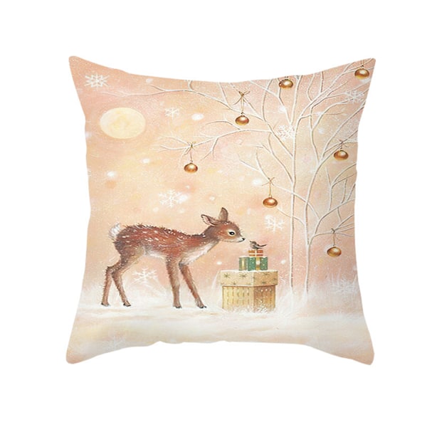 Jul Älg Kuddfodral Jul Kudde P P