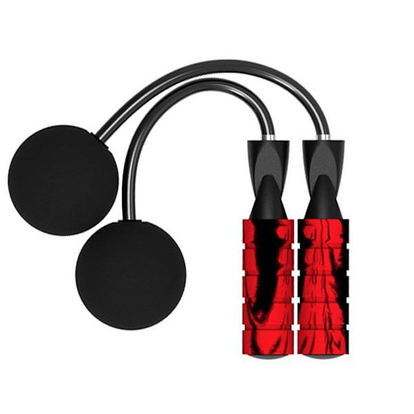 Viktad hopprep No Line Speed Rope För Fitness Workout för graffiti red black ball graffiti red black ball
