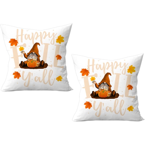 Höstkuddfodral 18x18 2-pack 2