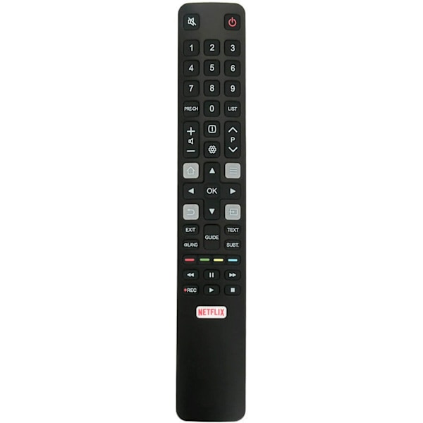 Fjernkontroll kompatibel med TCL TV RC802N universal YAI3 YUI2 YU14 YUI1 YU11 65C2US