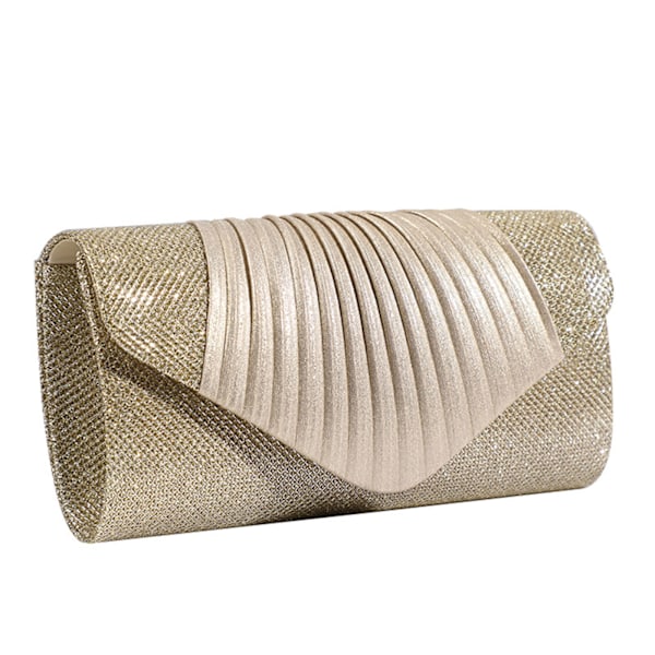 Kvinder Flap Håndtaske Aftenfest Bryllupstaske Clutch Taske Prom Bryllupspung Håndtaske