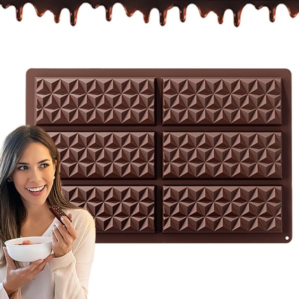 Silikone Chokoladeform | Non-Stick Madkvalitetsforme til Slik & Dessert A