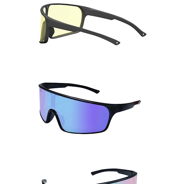 Børns Solbriller Unisex Søde Rainbow Baby Piger Drenge Jelly Blue