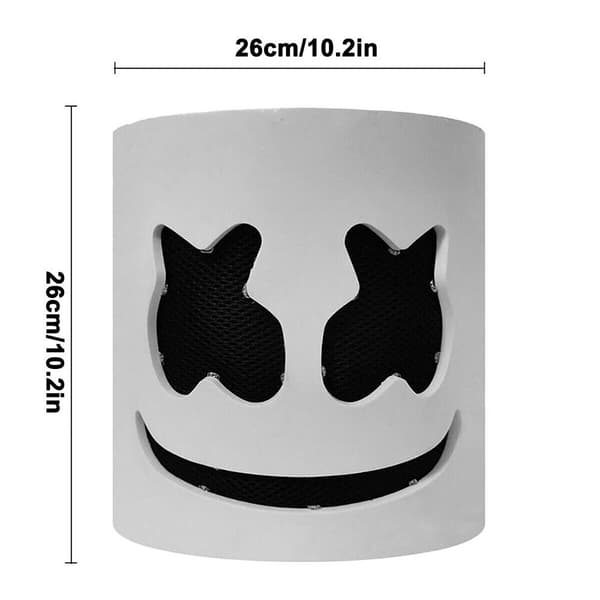 Marshmello DJ Mask Halloween Cosplay Mask - Perfet-max