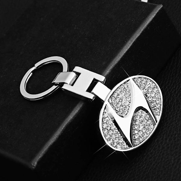 Hyundai billogotyp nøkkelring med gaveeske 2 PCS 2 PCS