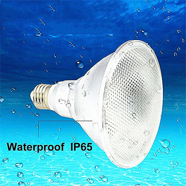 Dimbar RGB PAR38 Par Light E27 20W LED Spotlight Bulb Flood Lampa Fjärrkontroll Flerfärgad Heminredning 110V 220V