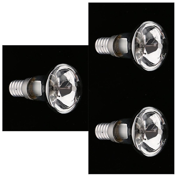 3x R39 Ses E14 Klar Reflektor Spotlight Lava Lampa Pære Lille Skrue 25w