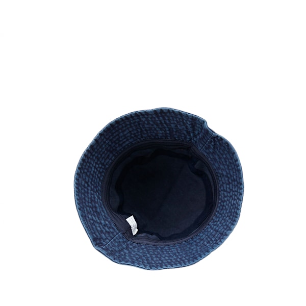 Unisex Denim Bucket Hat Laaja Reuna Solhattu Mies Nainen Harmaa Grey