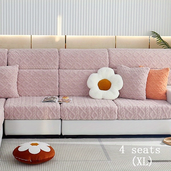 1 st Nordic Stretch Soffa Slipcover, Halkfritt sofföverdrag, Anti Pet Scratch Möbelskydd För Sovrum Kontor Vardagsrum Heminredning