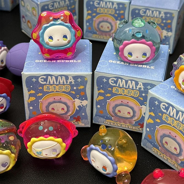 Bedårende Tegneseriefigur | Havbobleserie Samleobjekt til Fødselsdage & Jul