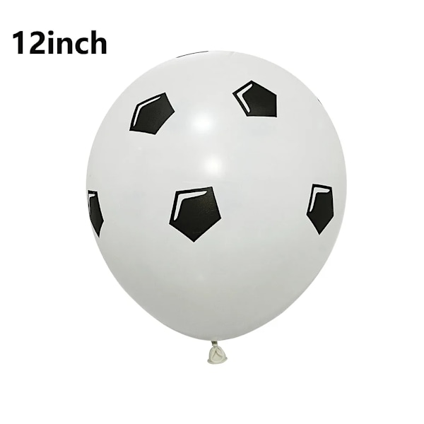 1 set heliumfolie ballonger fotboll ballonger födelsedagsfest dekorationer barn pojke 32 tum gröna nummer boll fotboll sport leveranser set-5 som visas