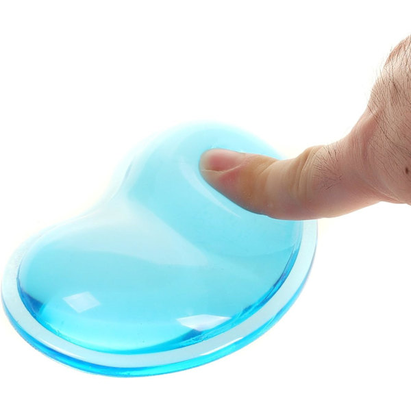 Mykt håndleddstøtte, Gelkrystaller, Hjerteformet, Ergonomisk Krystall