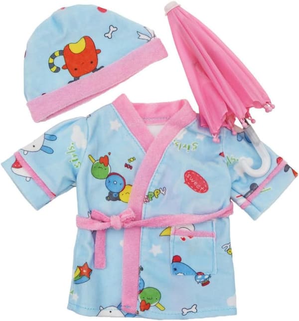 Dockpyjamas Baby Doll Robe Outfits Kläder Warme