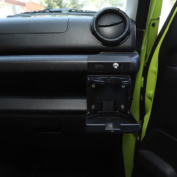 2x Organizer, Justerbart vattenflaskhållarfäste för Jimny 2019 2020 2021 Interiör A-max