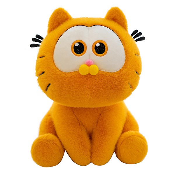 Garfield plyschdocka barnens födelsedagspresent kuddedocka europeisk mink sittande version - 25 cm 25 cm