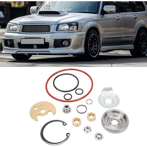 Turbo Reparationssats, Turbo Reparation Ombyggnad Service Kit Ersättning för TD04 TD04L 13T 14T 15T 16T 18T 19T 49377-04300