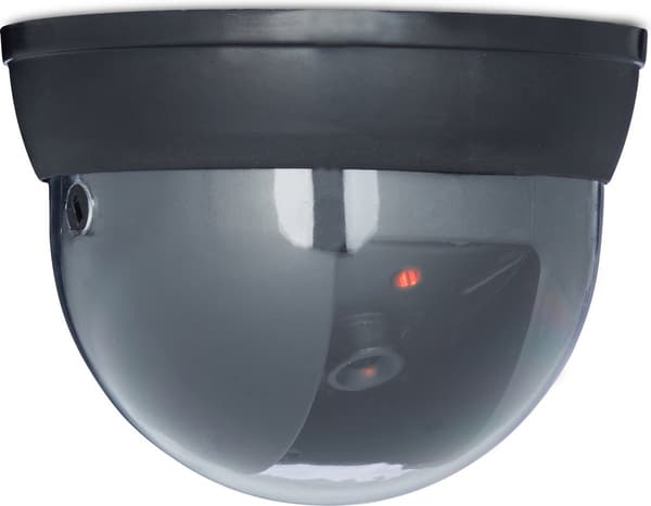 Dummy sikkerhetskamera LED - domekamera 360° - for tak - Høy kvalitet - Holdbar