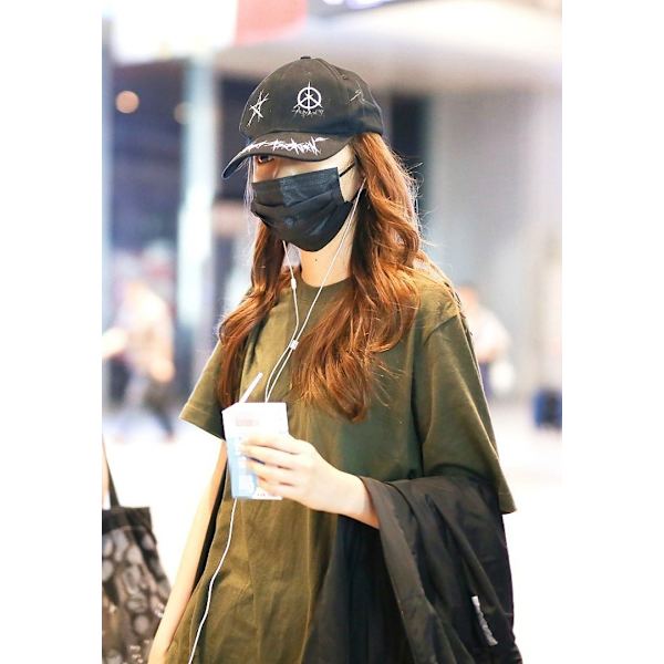 Unisex Graffiti Baseball-lippis, K-pop Poikien Ulkoilma-Solkilippis, C C