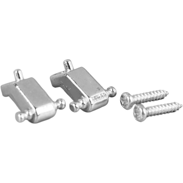Guitar String Retainer, Tree Standard Roller String Guides Metal Elektrisk Gitarr String Guide Retainer Byte (Silver) Silver