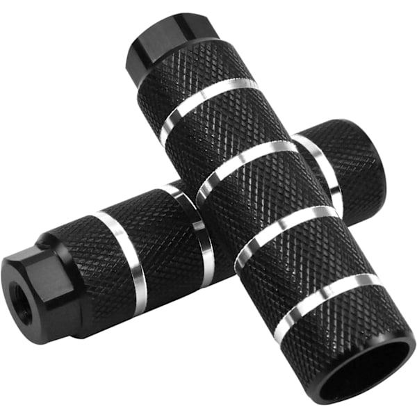 Sykkelpinner, 2 stk universelle aluminiums sykkelpinner BMX stuntpinner sykkelpinner sklisikre bakre fotpedaler sykkeltilbehør