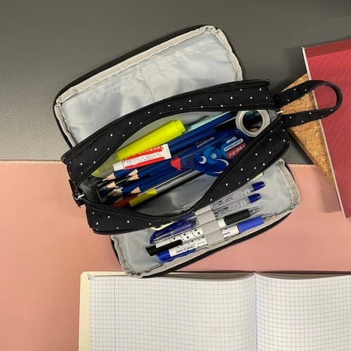 Penalhus / Penneskrin - Etui til penne Sort Sort_max Svart