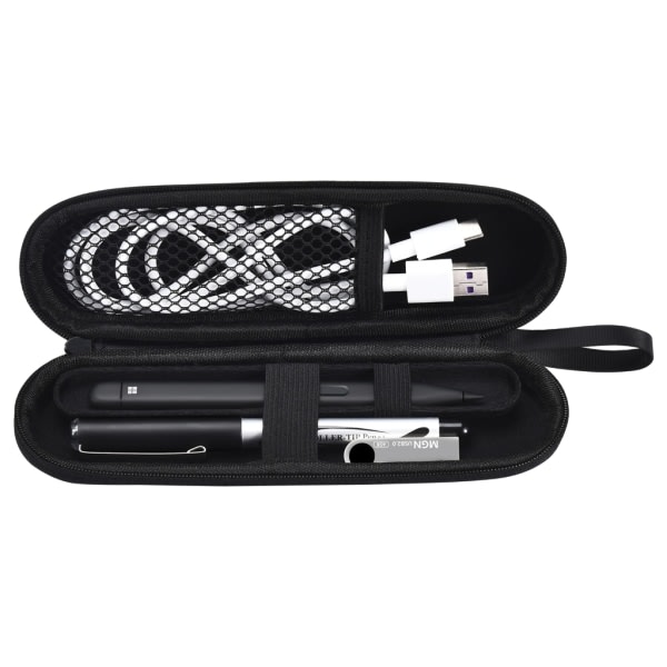 SQBB Stylus Hållare Dragkedja Väska för Surface Slim Pen 1 2 EVA Skyddsväska för förvaring av kabelladdningsbas