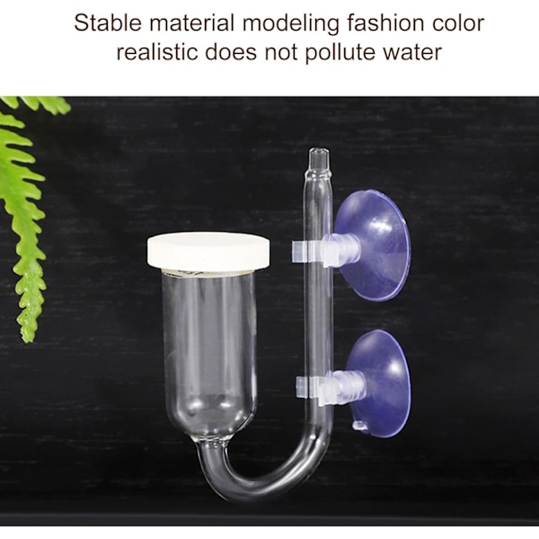 Stor fiske-tank oksygenforfiner, Atomisert oksygen-skive diffusor for Betta og reketank Great