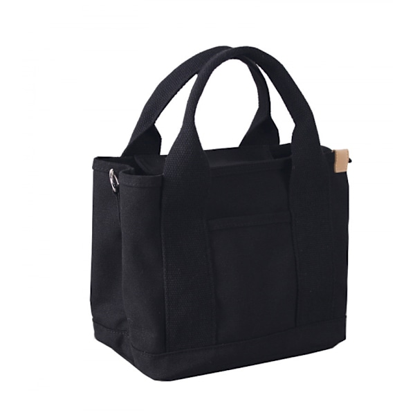 Kvinder Canvas Tote Håndtasker Casual Skuldertaske Arbejdstaske Crossbod