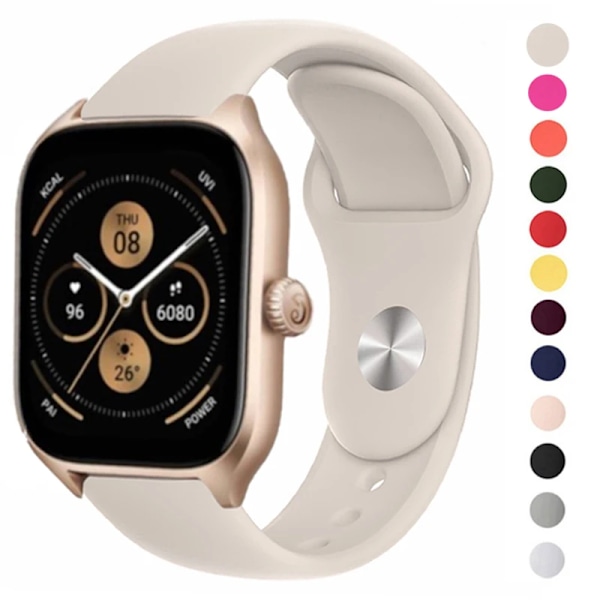 Klockarmband för Amazfit GTS/GTR-4-3-2-2e-Mini-Pro/stratos Sportarmband för Amazfit bip-US-3-Pro-Lite 20mm 22mm band Cactus 42 20mm klockarmband