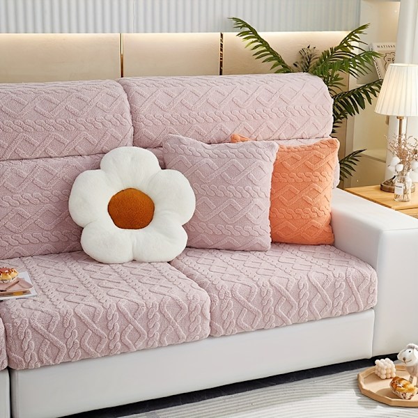 1 st Nordic Stretch Soffa Slipcover, Halkfritt sofföverdrag, Anti Pet Scratch Möbelskydd För Sovrum Kontor Vardagsrum Heminredning