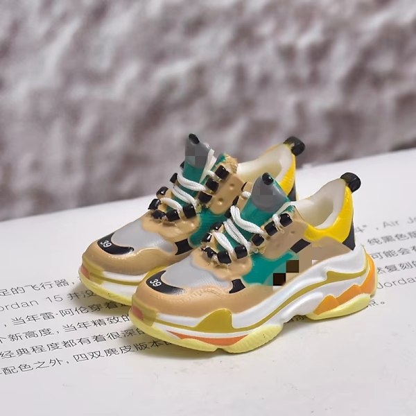 /NC/Labubu Kläder Lyx 17cm Designer Märkes Docktillbehör Kostym Dockkläder BB shoes
