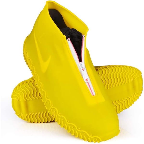 Vattentäta skoöverdrag Återanvändbara skoöverdrag i silikon med icke-Sl