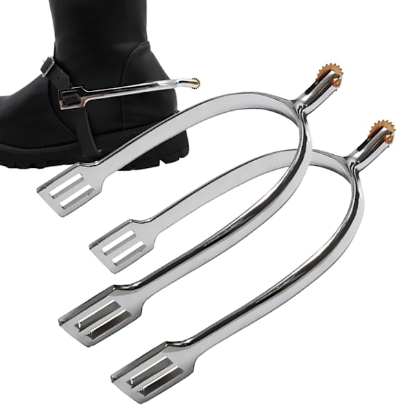 Roterande Kopparrör, Cowboy Boots Sporrar för Män och Kvinnor