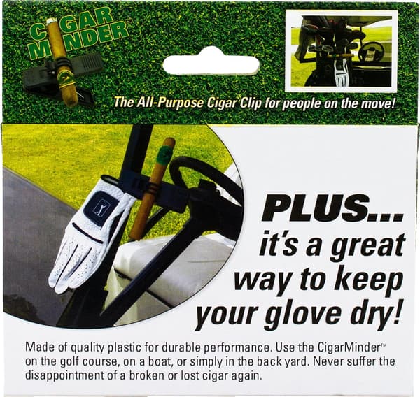 Cigar Minder Clip, Allround Cigarholder (Sort) Black