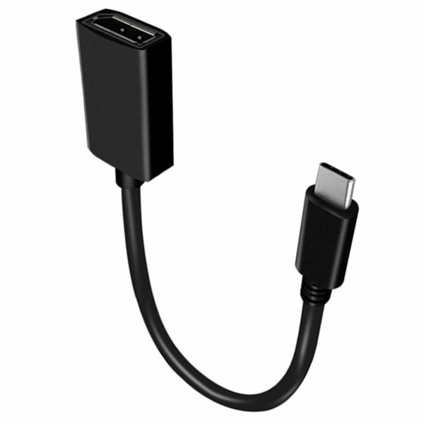 USB-C till Display-adapter (4K60 Hz), Bärbar USB-C-adapter AV-konverteringskabel för MacBook Pro, MacBook Air, iPad Pro, Pixelbook, XPS, Galaxy och mer