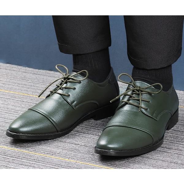 Voksbehandlede Runde Snørebånd 3/32\", Tynde Dress Snørebånd til Mænd/Kvinder, Sort/Mørkebrun, 36\" Black Dark Brown Blackish Green 36"-3 Pairs