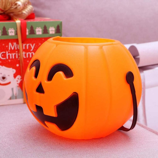 Halloween-kurpitsasanko - suuri appelsiini