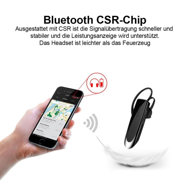 Nytt Bluetooth Headset V4.1 trådlöst headset Bluetooth