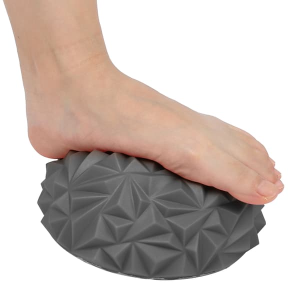PVC-bold, stressreducerende yogamassage, halvcirkelformede fodmassagebolde, muskelafslapning_max